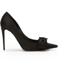 Dolce & Gabbana - Satin High Heels - Lyst