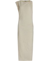 Isabel Marant - Gathered Cotton-Blend Mini Dress For - Lyst