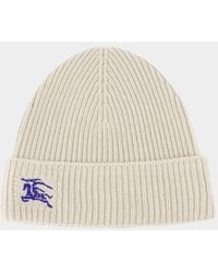 Burberry - Cashmere Beanie Hat For Fall 2024 - Lyst