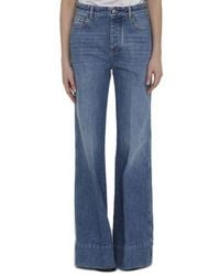 Bottega Veneta - Vintage Wide Leg Jeans - Lyst