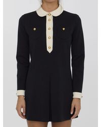 Celine - Wool Dress - Lyst