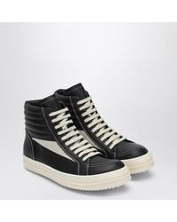 Rick Owens - High Vintage/ Leather Sneaker - Lyst