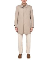 Fay - Double Jacket With Concealed Front Closure - Lyst