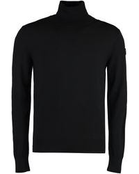 Moncler - Virgin Wool Turtleneck Sweater - Lyst