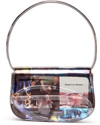 DIESEL - 1Dr-Iconic Shoulder Bag With Livestream Print - Lyst