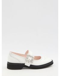 Roger Vivier - Viv' Rangers Ballet Flats - Lyst