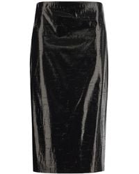 McQueen - Silk Tarpaulin Skirt - Lyst