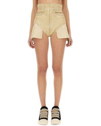 Rick Owens - Mini Dove Shorts For Ss25 - Lyst