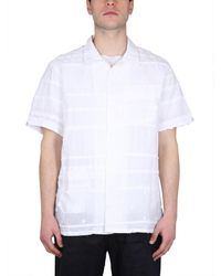 Engineered Garments - Embroidered Shirt With Classic Collar - Lyst