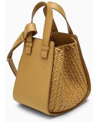 Loewe - Woven Calfskin Hammock Shoulder Bag - Lyst