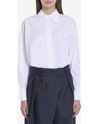 Loewe - Draped Shirt - Lyst