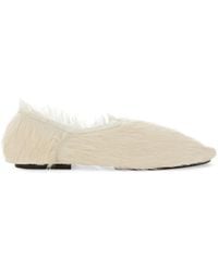 Jil Sander - Low Leather Slippers For - Lyst
