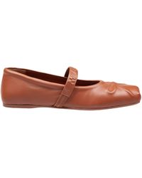 Marni - Square Toe Ballerinas - Lyst