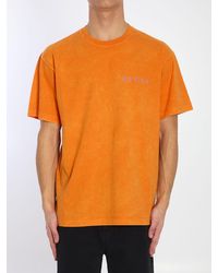 Gucci - Printed Cotton Jersey T-Shirt - Lyst