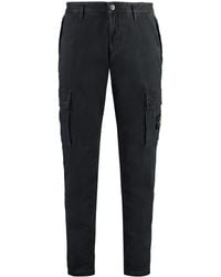 Stone Island - Slim Fit Mini Trousers For - Lyst