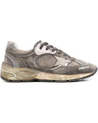 Golden Goose - Running Dad Suede And Nylon Sneakers For - Lyst
