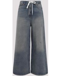 MM6 by Maison Martin Margiela - 5 Pocket Cotton Pants - Lyst