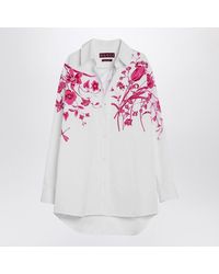 Gucci - Chic Floral Print Button-Up Shirt For - Lyst