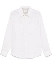 Brunello Cucinelli - Linen Shirt - Lyst