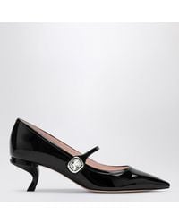 Roger Vivier - Mary Jane Virgule Decolletés Pumps - Lyst