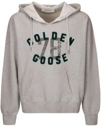 Golden Goose - Liived-In Effect Hoodie - Lyst