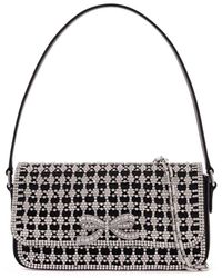 Self-Portrait - Crystal Baguette Bag - Lyst