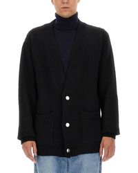 Balmain - V-Neck Cardigan - Lyst