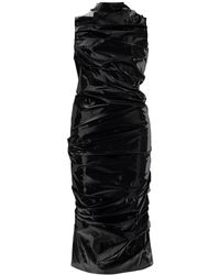 McQueen - Dress With Ruching - Lyst