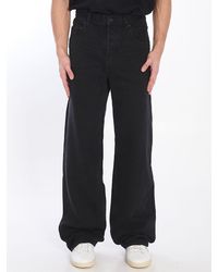 Saint Laurent - Medium-Rise Straight Jeans - Lyst