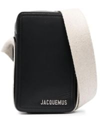 Jacquemus - Smooth Calf Leather Messenger Bag - Lyst