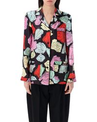 Marni - Roses Print Pyjama Shirt - Lyst
