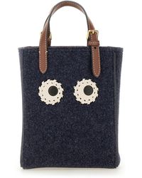Anya Hindmarch - Mini Eyes Handbag Tote - Lyst