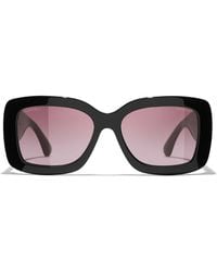 Chanel - Chic 5535Q Sole 140Mm Sunglasses - Lyst