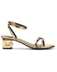 Givenchy - G-Cube Strap Sandals - Lyst