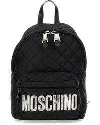 Moschino - Quilted Nylon Mini Backpack - Lyst