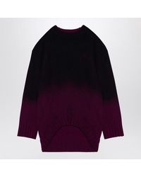 The Attico - Chic Wool And Cashmere Mini Dress - Lyst