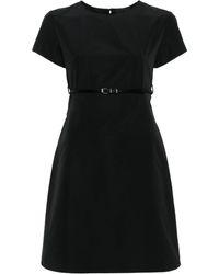 Givenchy - Voyou Cotton Blend Mini Dress - Lyst