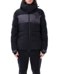 Moncler Dark Fetuque Giubbotto Lightweight Jacket in Blue for Men