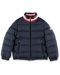Moncler - Mini Down-Filled Jacket With Stand Collar For Boys - Lyst