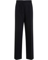 Miu Miu - Virgin Wool Trousers - Lyst
