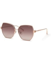 Chopard - Elegant Titanium Sunglasses With Gradient Lenses - Lyst