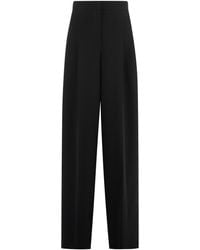 Max Mara - Linen Creased Pleated Trousers For (Fall/Winter 2025) - Lyst