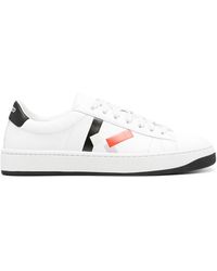 KENZO - Kourt K Logo Low-Top Sneakers For - Lyst