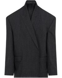 Balenciaga Seamless Tailored Jacket in Black for Men | Lyst