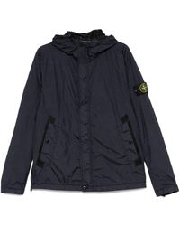 Stone Island - Jacket With Logo - Lyst