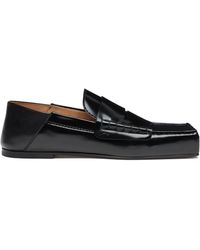 Jacquemus - Smooth Leather Square Moccasin Shoes - Lyst