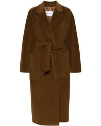Max Mara - Wool Long Coat - Lyst