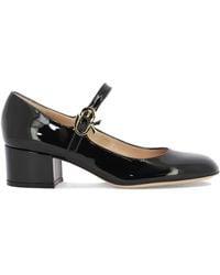 Gianvito Rossi - Mary Jane Pumps With Ribbon Buckle - Lyst