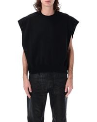 Rick Owens - Jumbo Tatlin Sleeveless Sweatshirt - Lyst