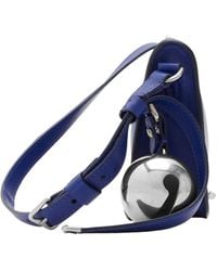 Burberry - Leather Shield Mini Shoulder Bag - Lyst